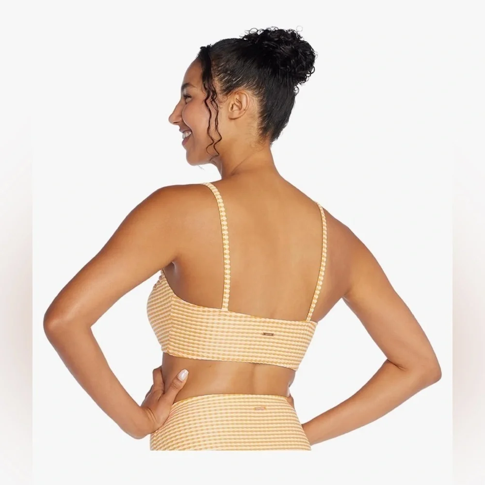 NWT Speedo Women's Swimsuit Bikini Top Adjustable Square Neck